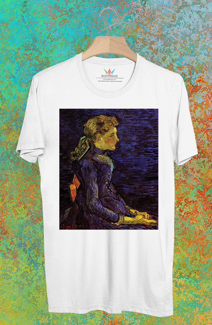 BP698 เสื้อยืด Portrait of Adeline Ravoux