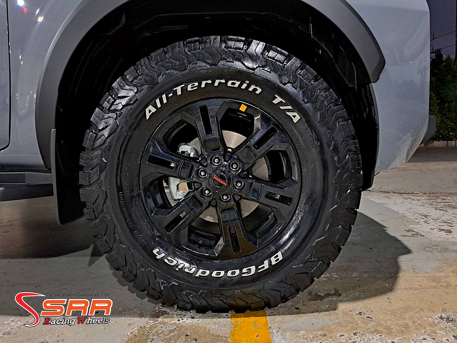 BFGoodrich KO2 285/70R17 ยางU.S.A. ติดตั้งNISSAN NAVARA ราคาพิเศษ