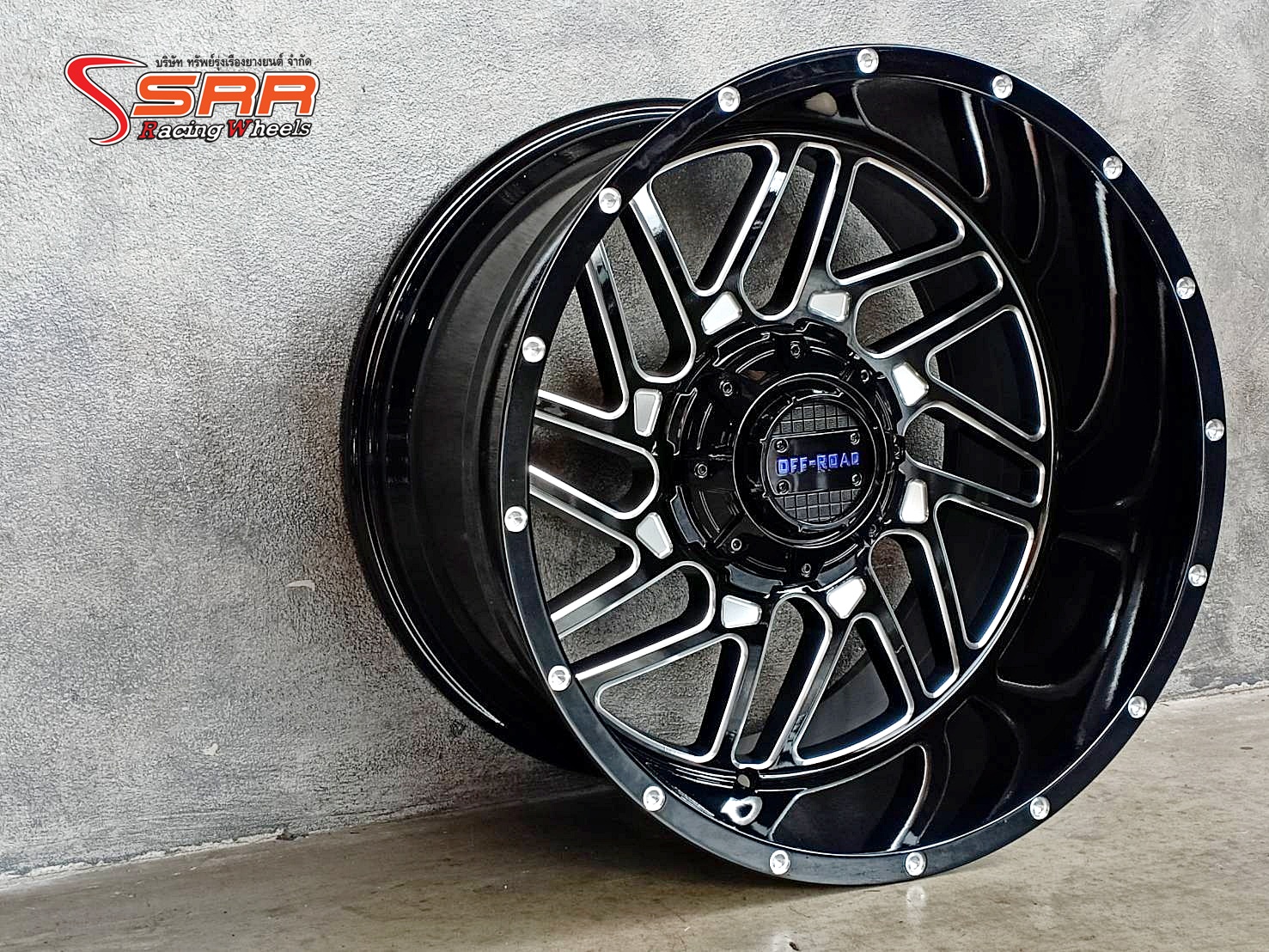 OASIS MT232 20x12 6x139.7 ET-44 Glass Black Mill