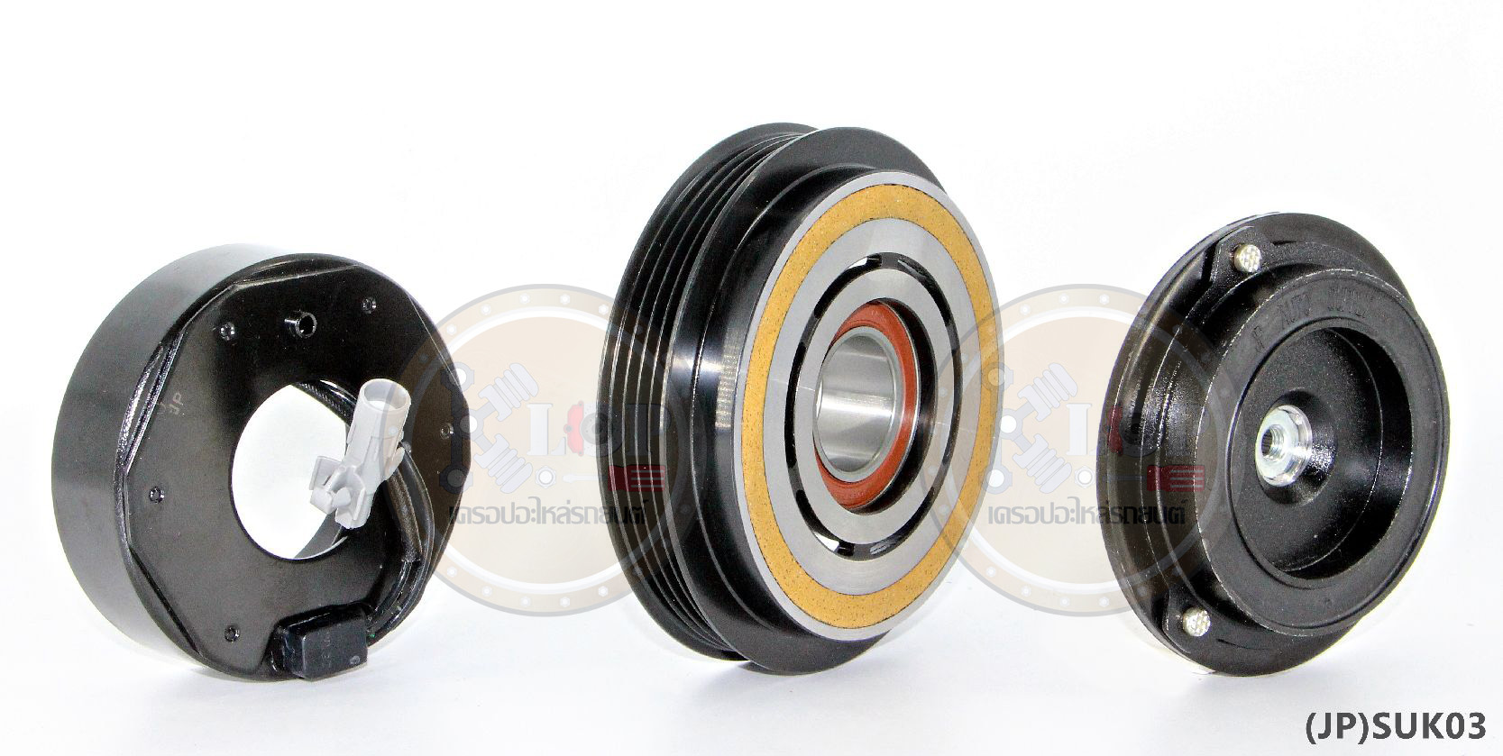 (JP)SUK03-JP ชุดหน้าคลัทช์(Vinn) SUZUKI CARRY 10S15C (PA) (ญี่ปุ่น) 125mm. 4PK 12V.