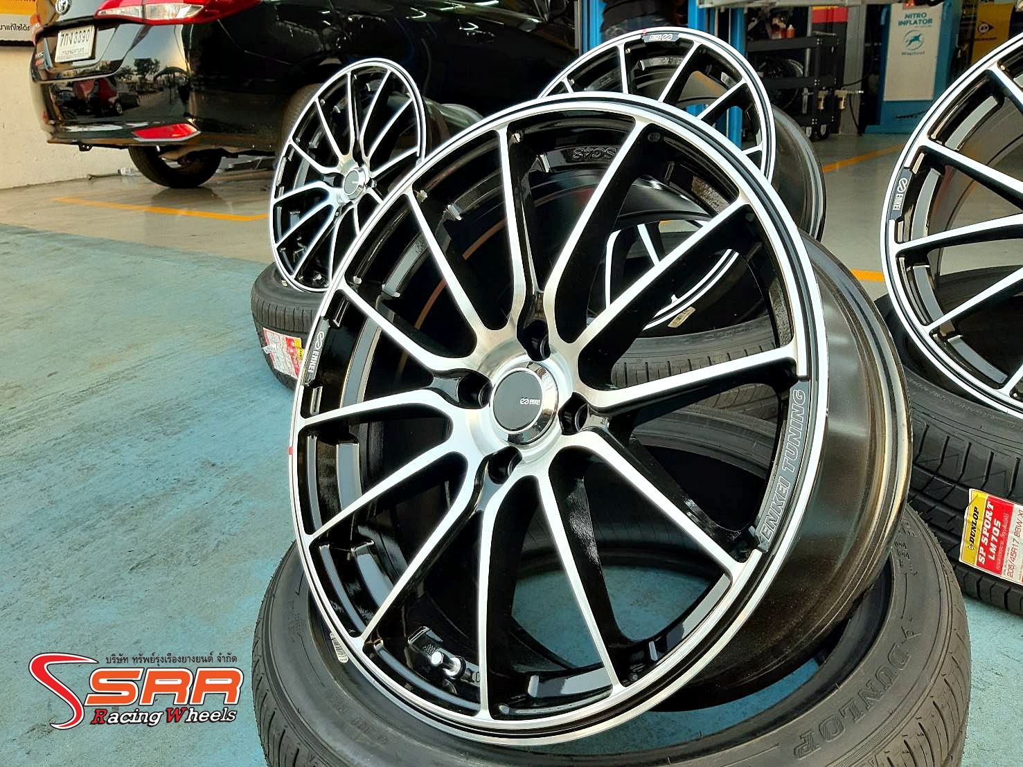 ENKEI TUNING SC48 ขอบ17 ET38 4x100 GBQR2FP