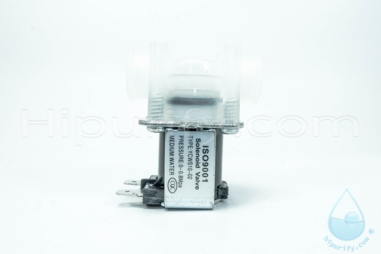 Solenoid Valve Plastic 1/4"(2 หุน) 220 VAC 2 Pin รุ่นหมุน
