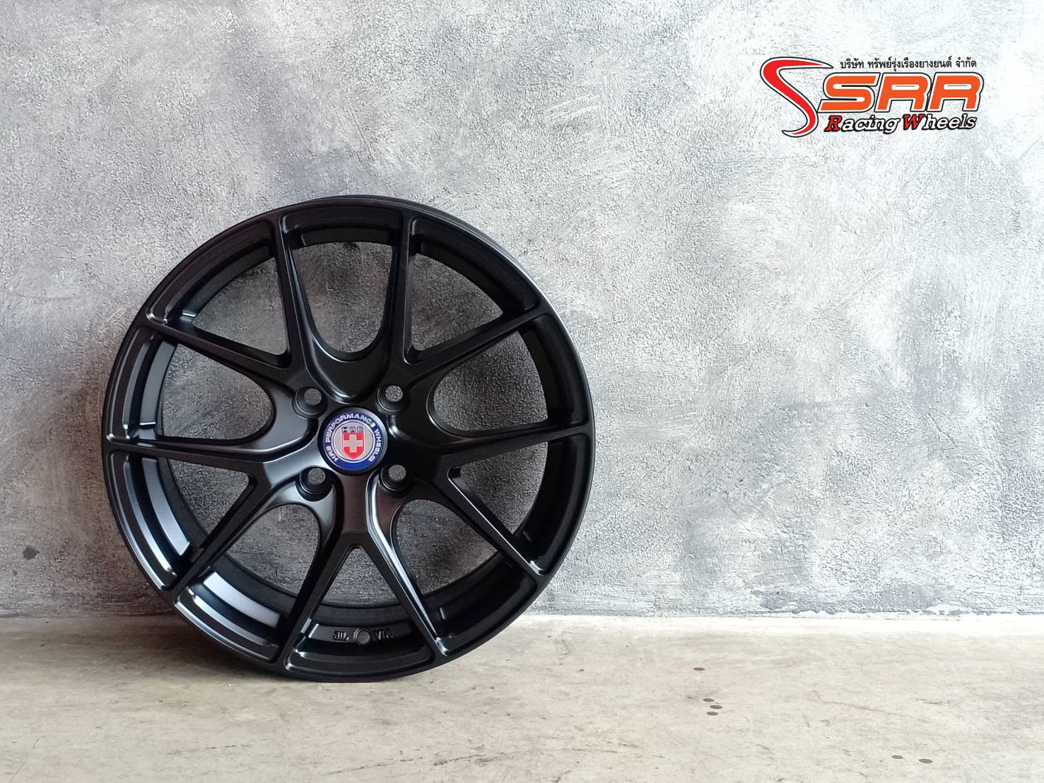 HRE SSW 308 ขอบ15 ET35 4x100 BK/MATT