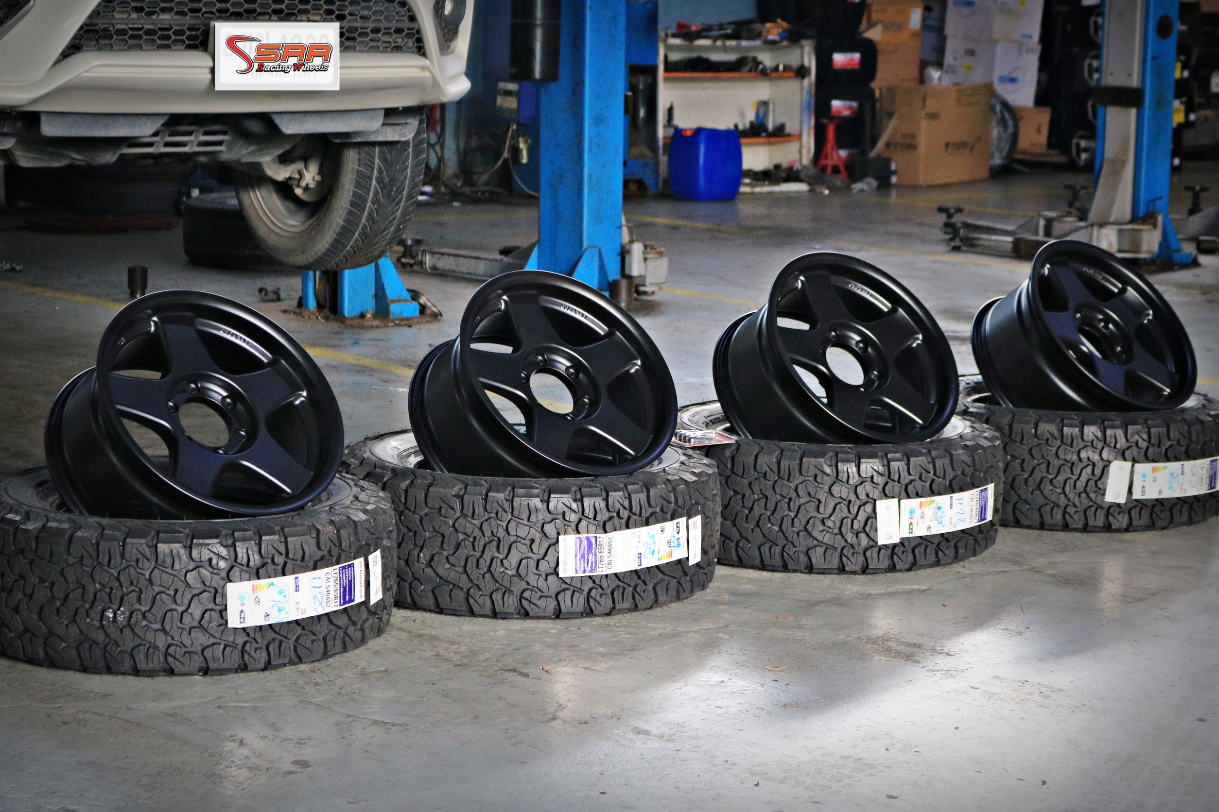 BRADLEY ล้อไทย ขอบ17 6x139.7 ET20 MATTE BLACK ราคาพิเศษ