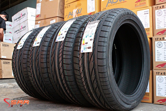 BRIDESTONE POTENZA RE050A 245/45R18 เส้นละ 6,000 บาท