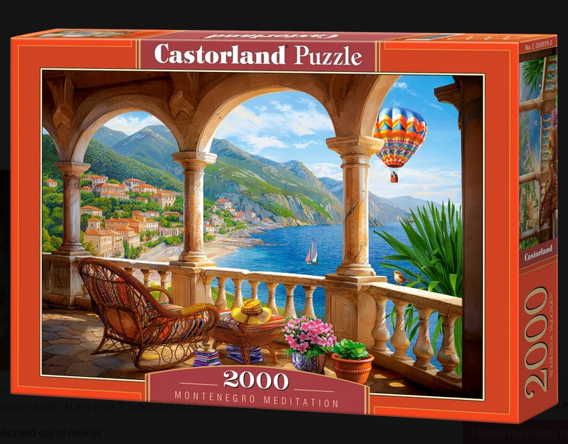 Castorland - Montenegro Meditation by Bigelow 2000 pcs.