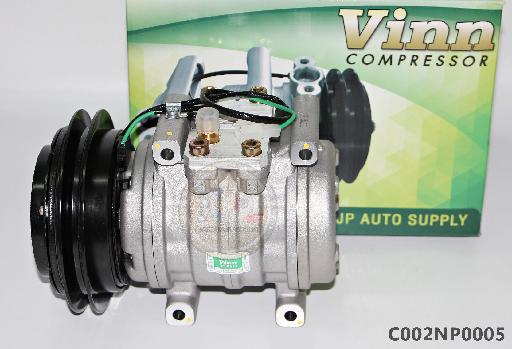C002NP0005 คอมแอร์แท้(DENSO) นำเข้าโดย(Vinn) 10P15C 1A 24V.