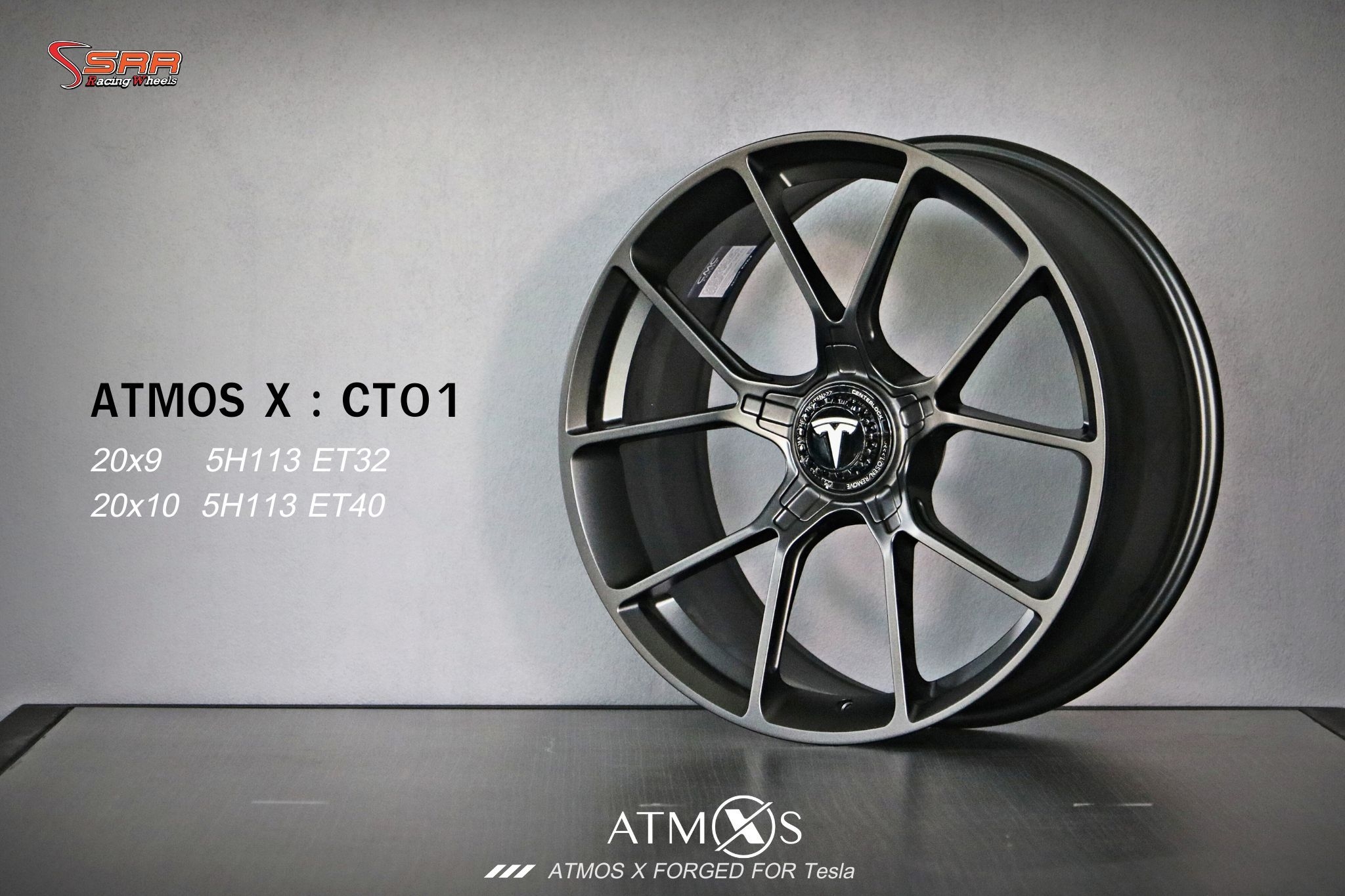 ATMOS FORGED CT01 ขอบ20 ล้อแม็กสำหรับรถ TESLA ราคาพิเศษ