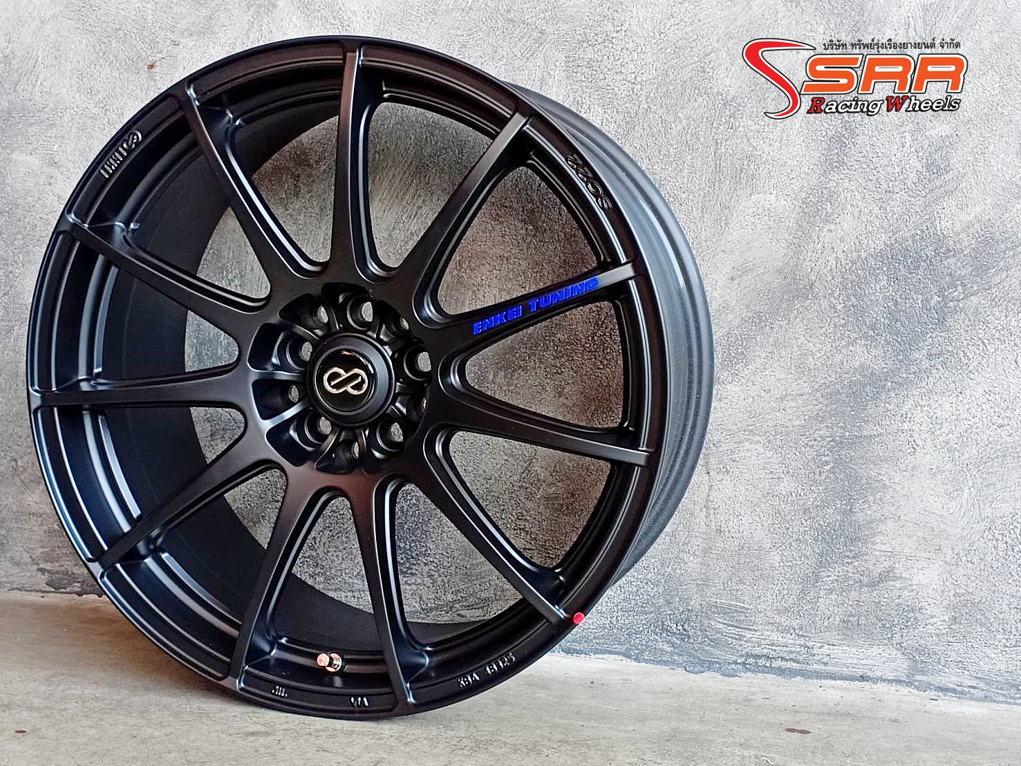 ENKEI TUNING SC22 ขอบ18 ET+40 10H100-114.3 DBK2K