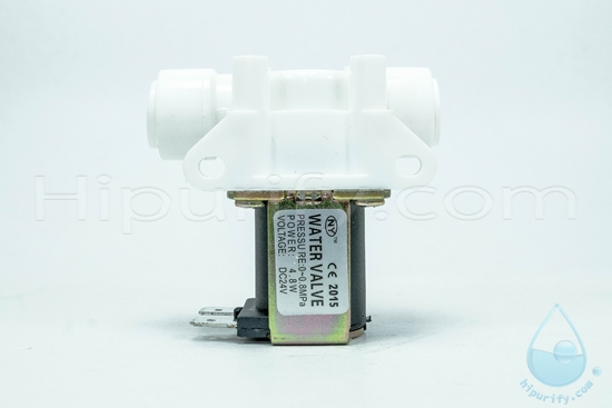 Solenoid Valve Plastic 3/8"(3 หุน) 24 VDC รุ่นเสียบสาย