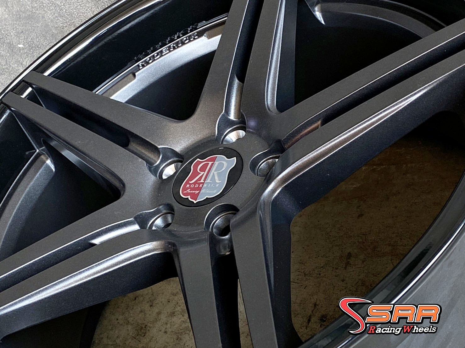 RODERICK RW7 ขอบ20 5H112/114.3 MATT GRAPHITE ล้อแม็กราคาพิเศษ
