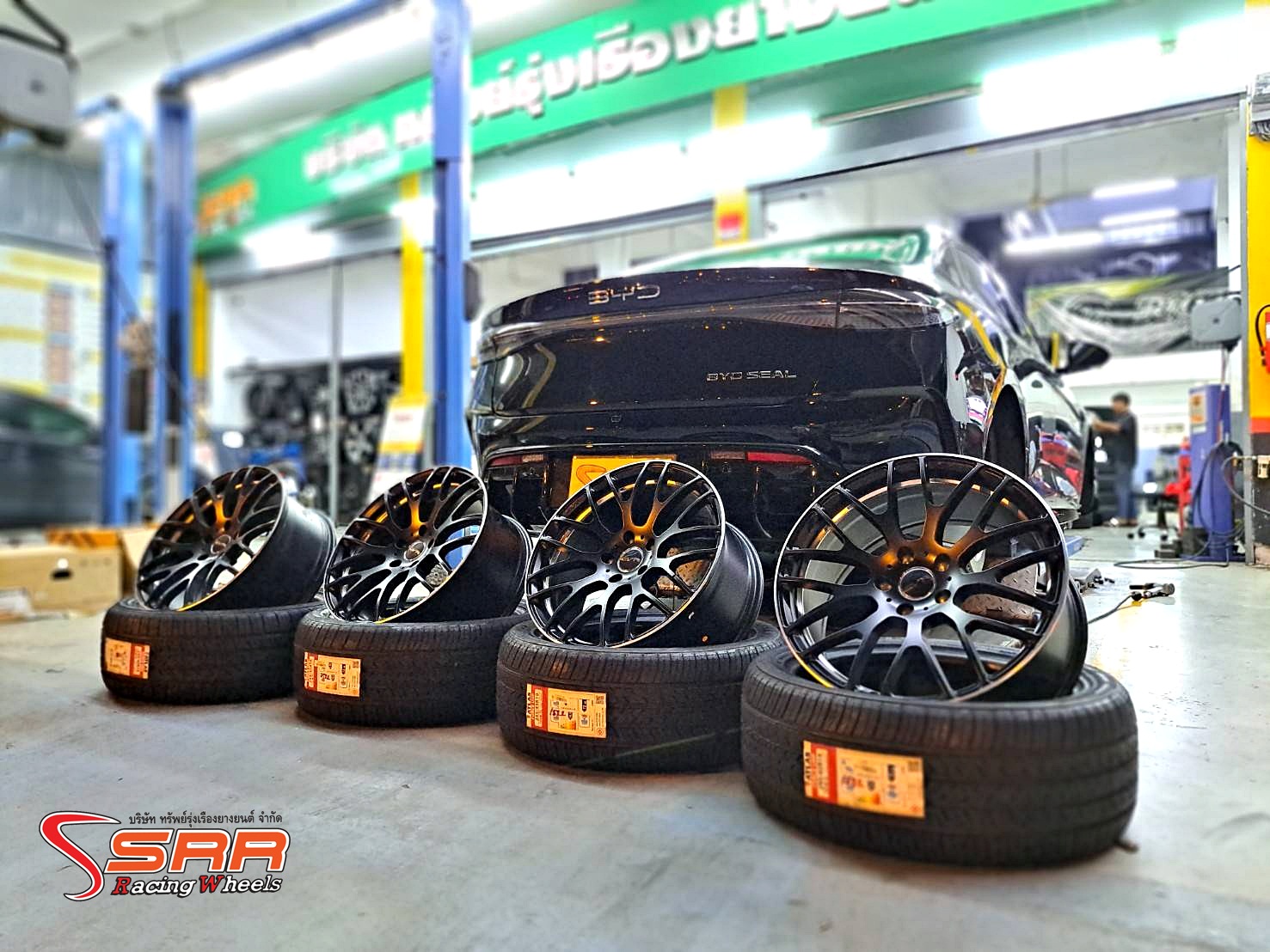 CVR K.speed ขอบ19 หน้า8.5 หลัง9.5 5x120 สำหรับใส่รถBMW และ BYD