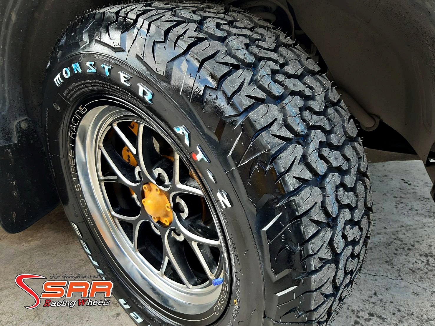 RAIDEN MONSTER AT-2 265/60R18 ยางใหม่ปี2020 ลดราคาพิเศษ