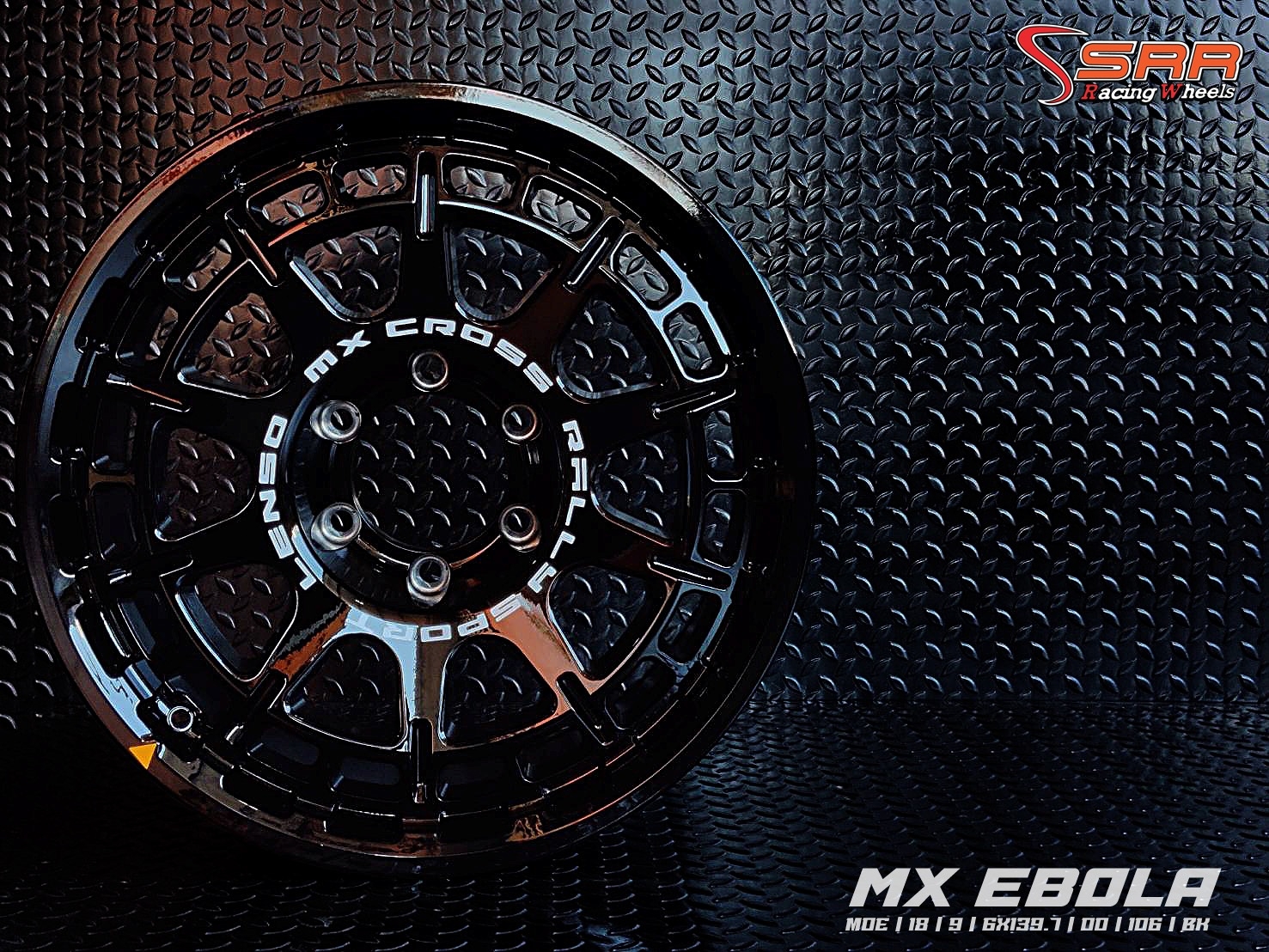 MX-EBOLA LENSO ขอบ18 6H139.7 ET00 BK ราคาพิเศษ