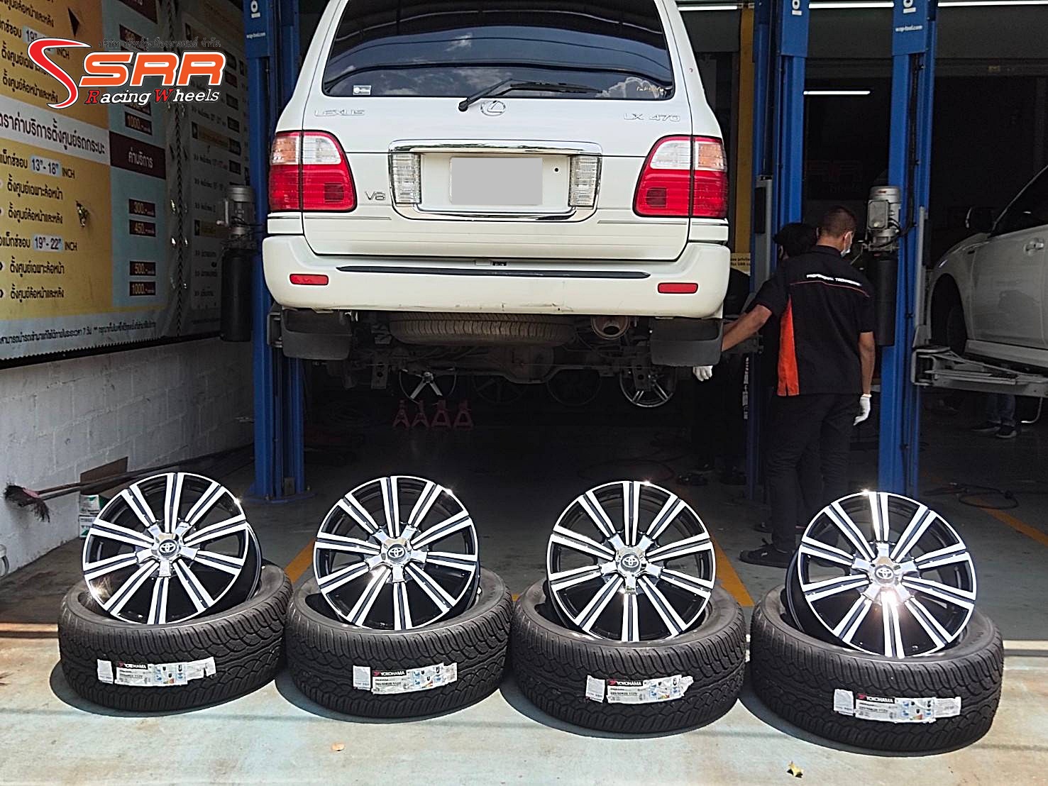 D1333 ขอบ20 5H150 ล้อแม็กซ์สำหรับใส่รถTOYOTA LAND CRUISER