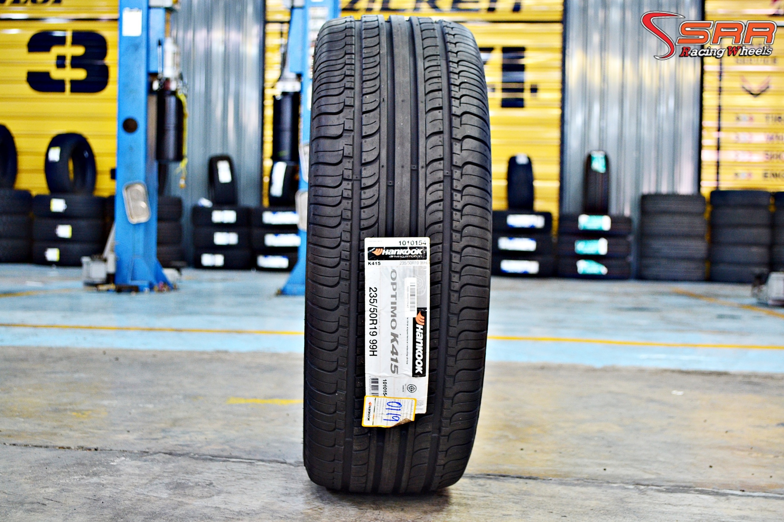 HANKOOK OPTIMO K415 235/50R19 ยางใหม่ปี19 ลดราคาพิเศษ