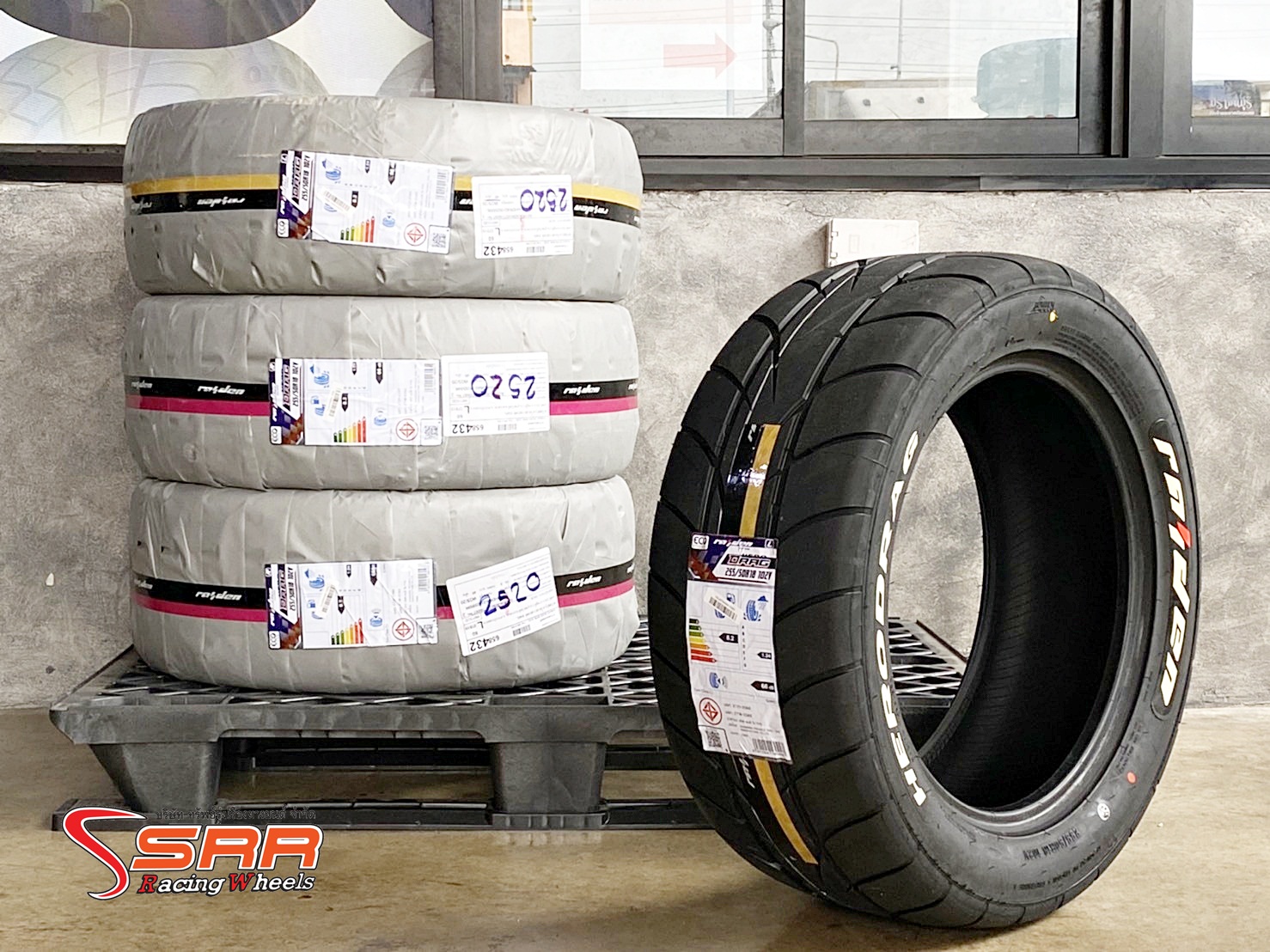HERO DRAG 255/50R18 ยางขอบขาว ยางปี20 ราคาพิเศษ