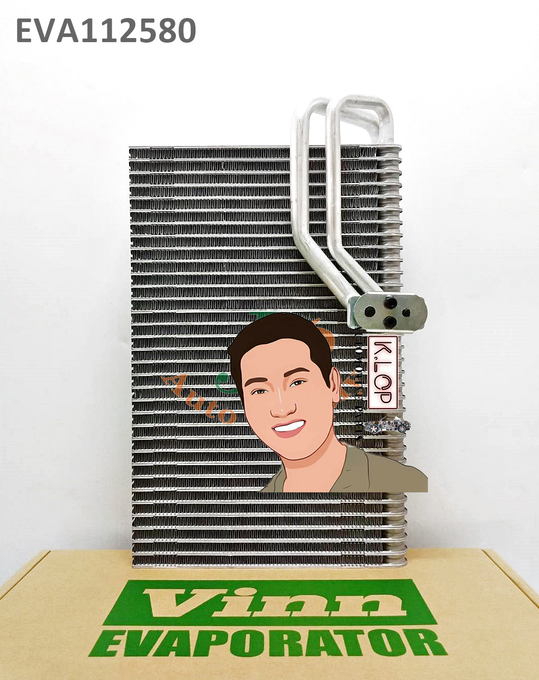 EVA112580 คอยล์เย็น(Vinn) DAYUN DYX10 (Laminated)