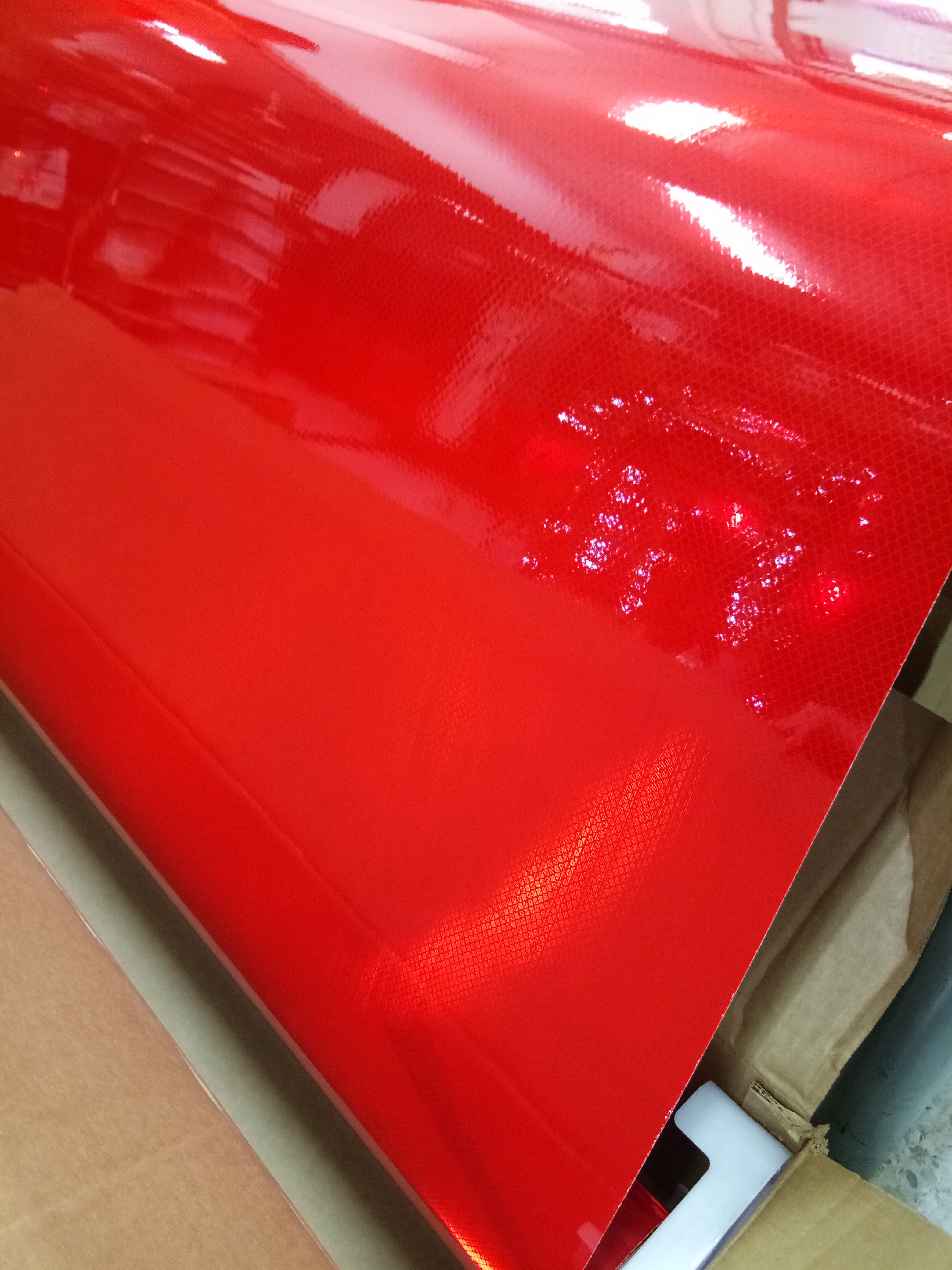สติ๊กเกอร์สะท้อนแสง ไดมอน 3M แท้ 48 นิ้ว X 45.72 เมตร GRADE DIAMOND Prismatic งานจราจร
