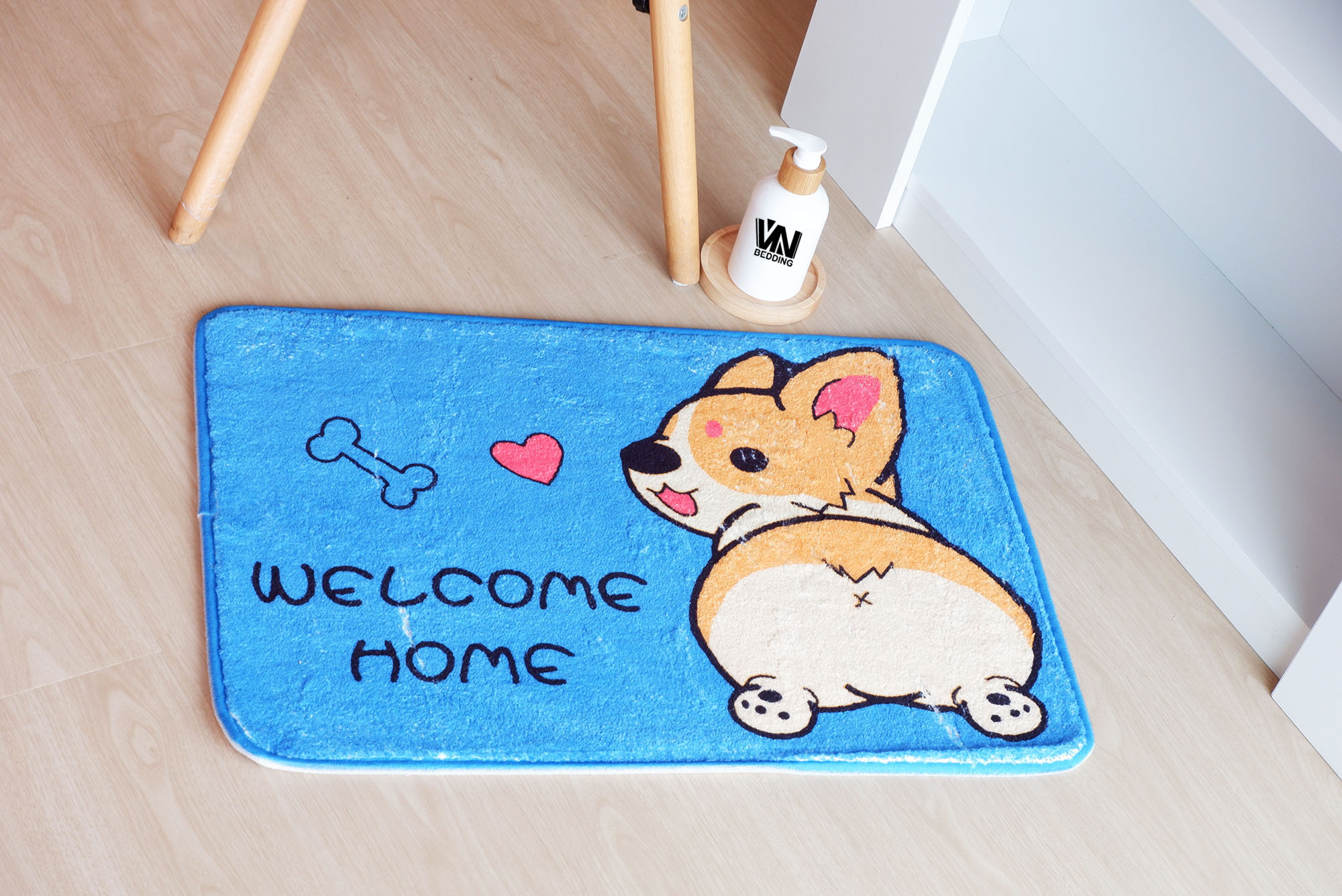 พรมเช็ดเท้านาโนลายการ์ตูน (10ผืน)