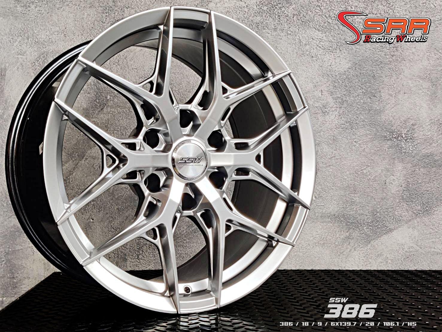 SSW386 ขอบ18 6x139.7 ET20 HS ล้อไทย ราคาพิเศษ