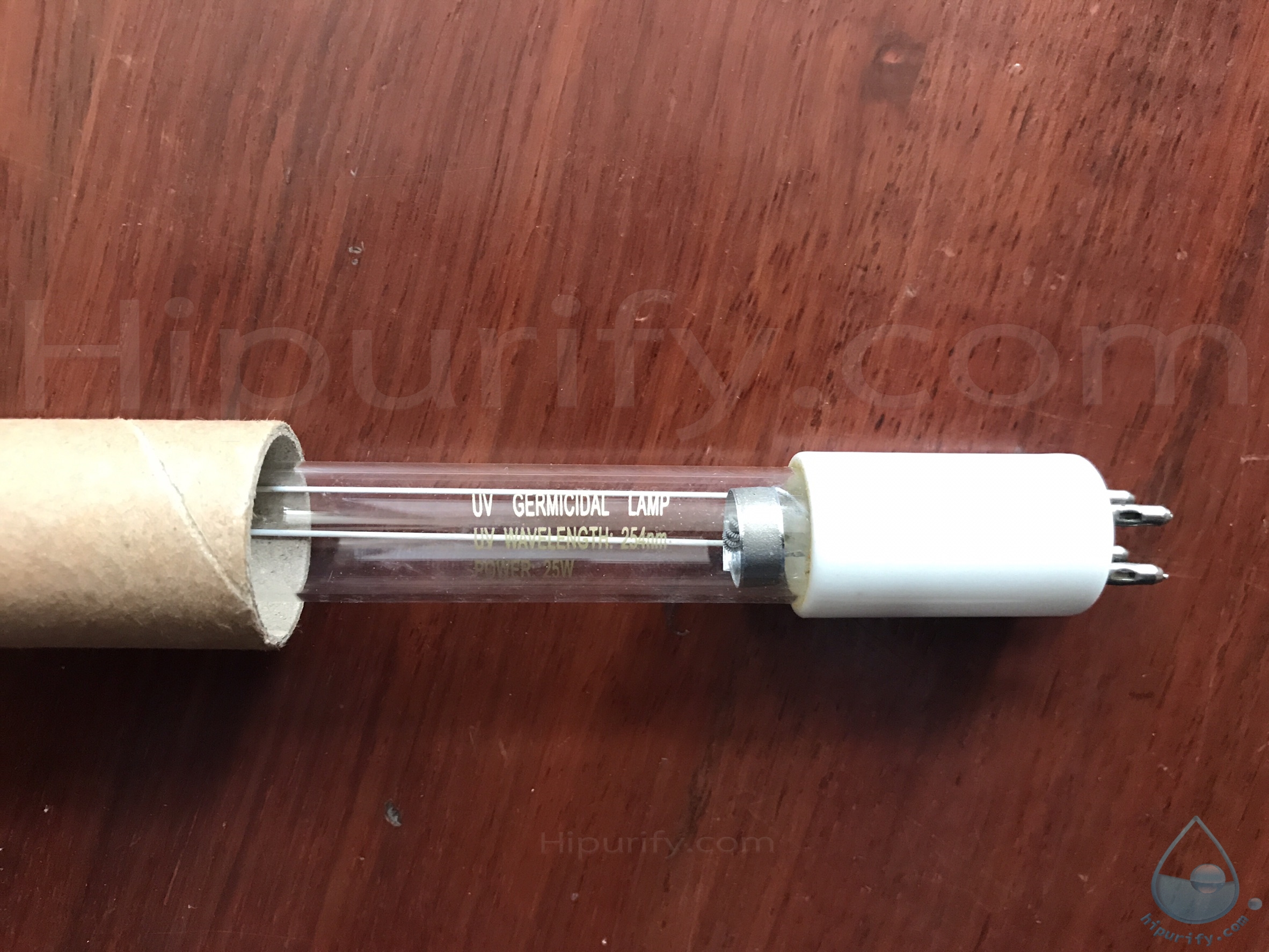 หลอดยูวี 25 วัตต์ (UV 25 Watts) 4 ขั้ว 1 ด้าน