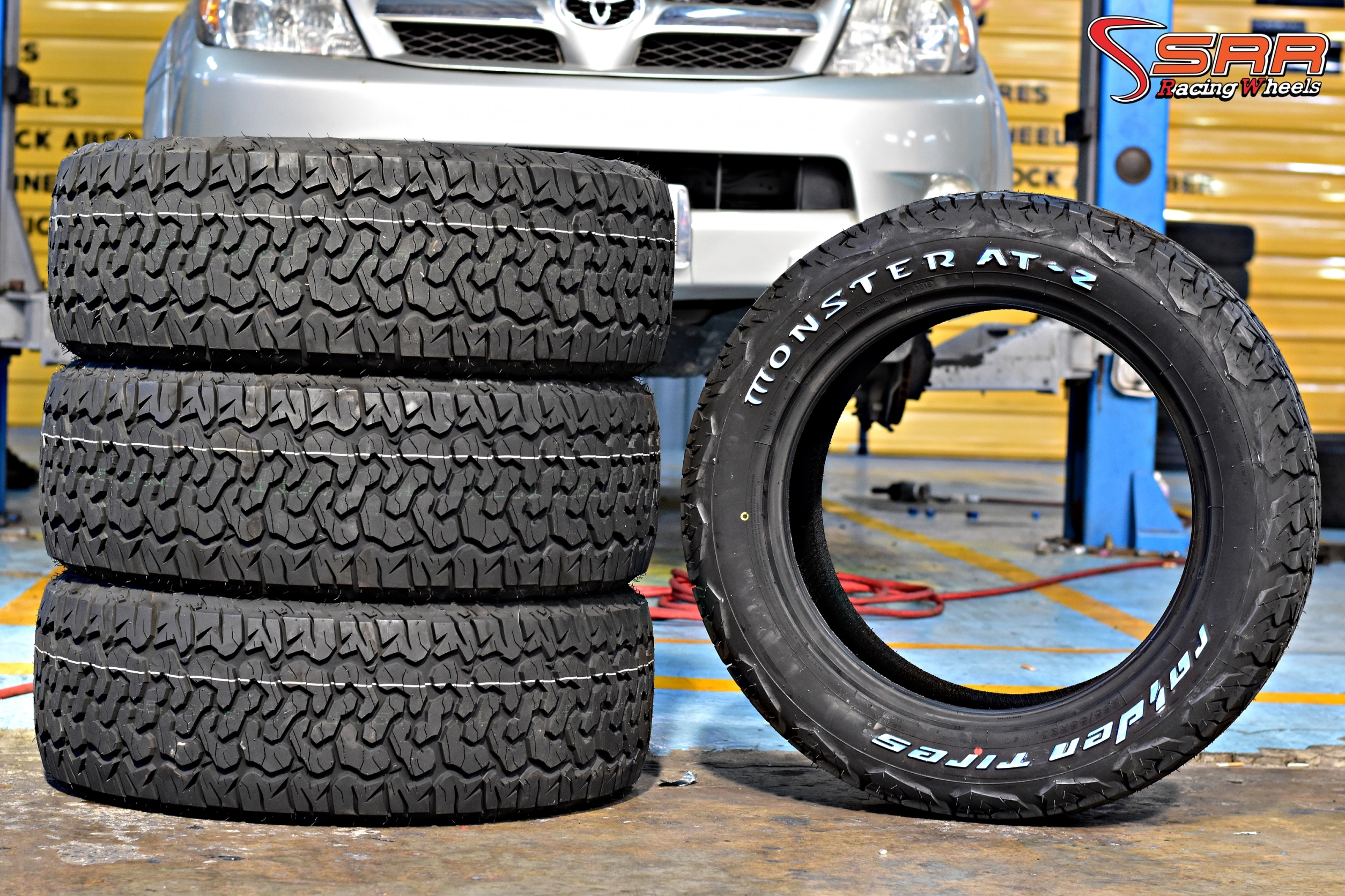 RAIDEN MONSTER AT-2 265/55R20 ยางปี19 ลดราคาพิเศษ