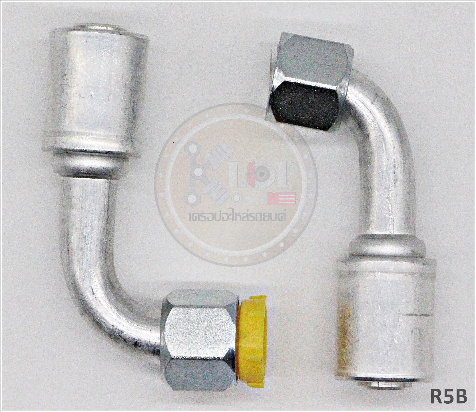 R5B พิตติ้ง 5/8นิ้ว -90องศา เตเปอร์ R134a (ปลอกอลูมิเนียม) (Vinn)