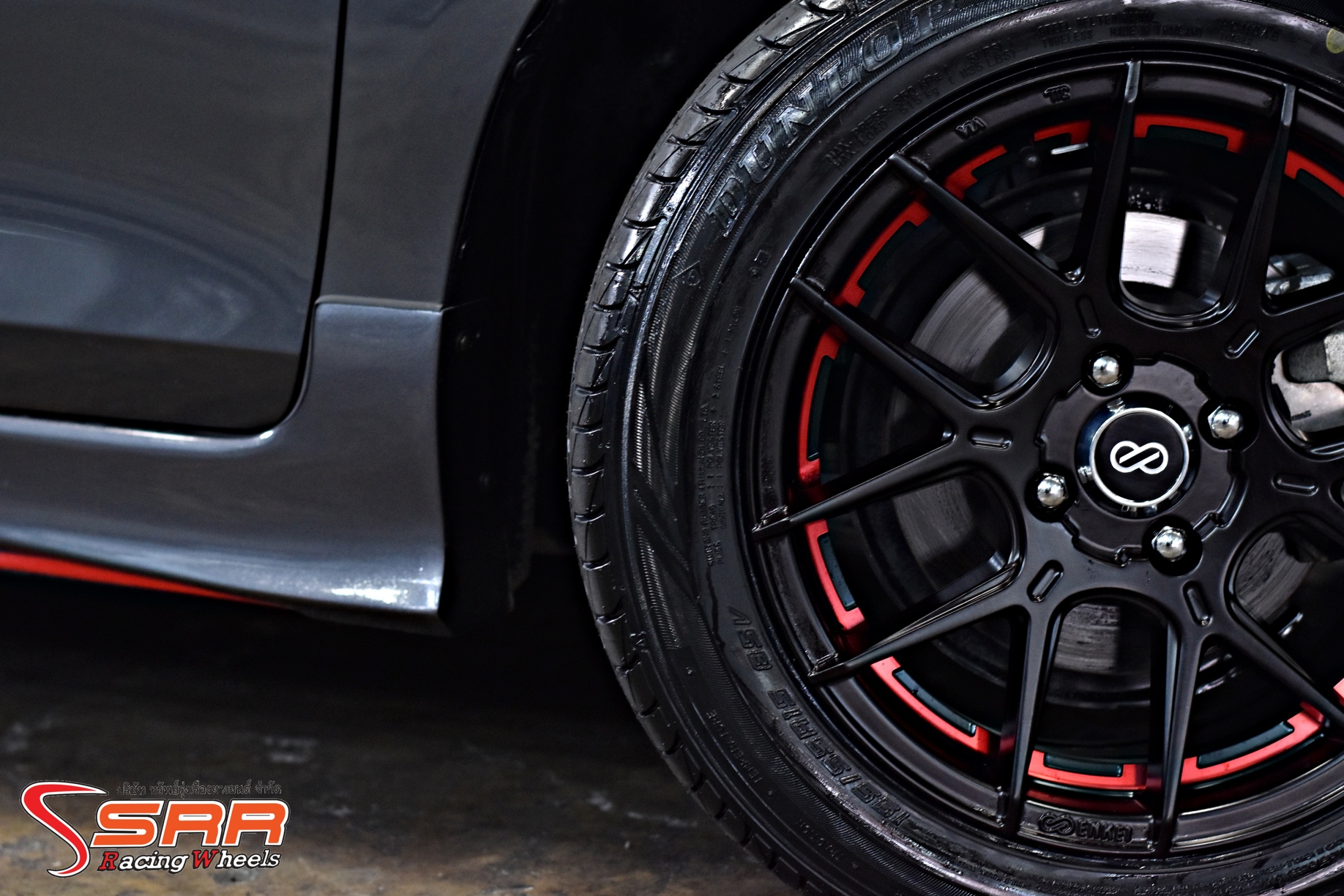 ENKEI SC40 ขอบ15 ET+35 4x100 DBK1UPR3