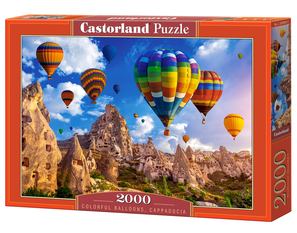 Castorland - Colourful Balloons, Cappadocia 2000 pcs.