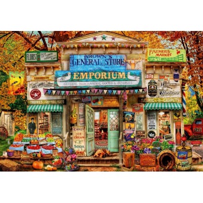 Bluebird Puzzle - The General Store by Aimee Stewart 1000 pcs.