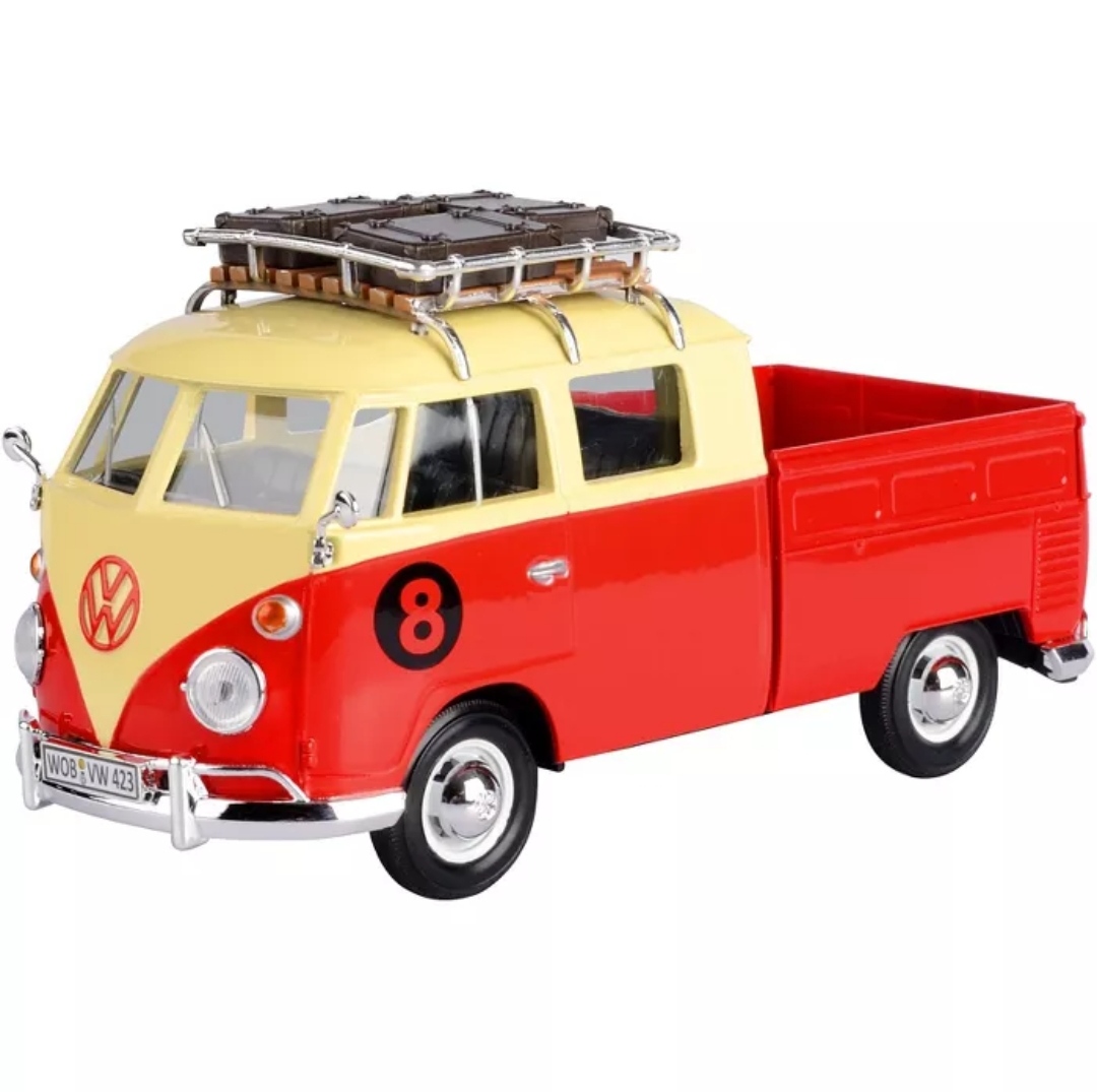 รถโฟล์คตู้ Volkswagen bus scale 1:24 โมเดลรถเหล็ก (ปลีก-ส่ง)