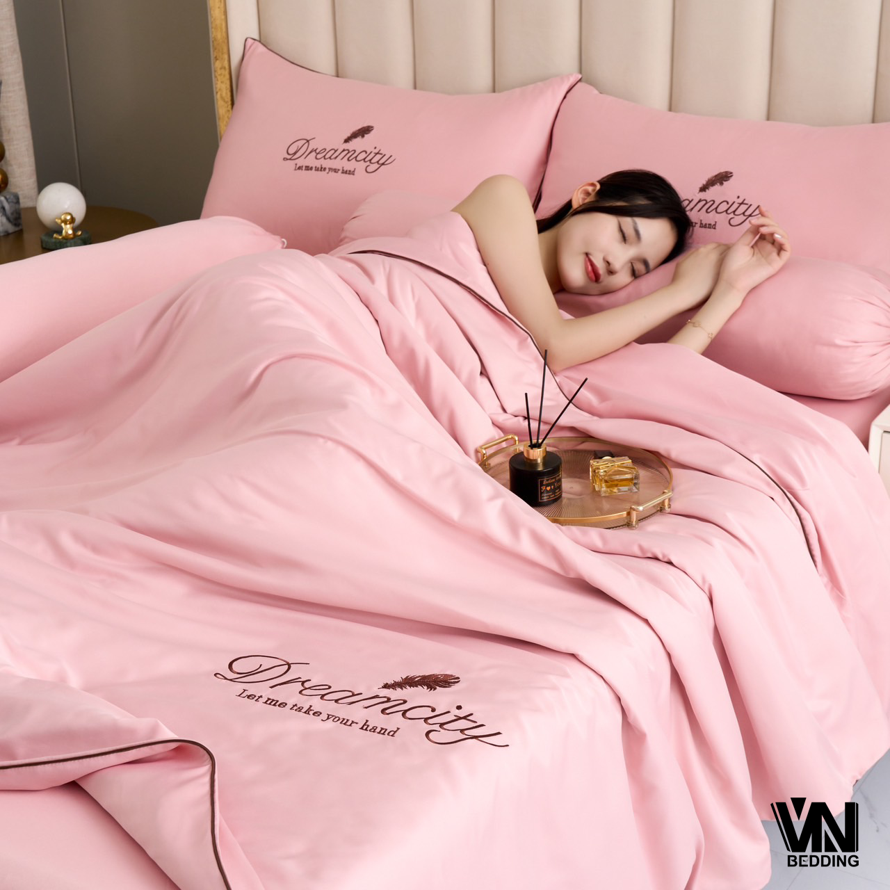 ชุดนวมใยไหมซาติน 7 ฟุต (6ชุด)