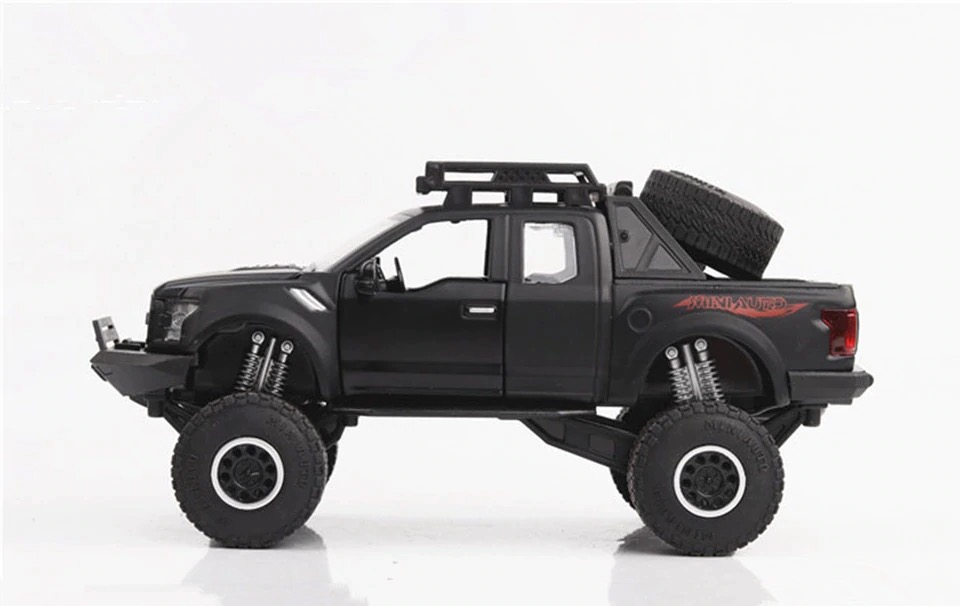 โมเดลรถเหล็ก Ford F150 Raptor big foot Scale 1:32 มีเสียงมีไฟ (ปลีก-ส่ง)