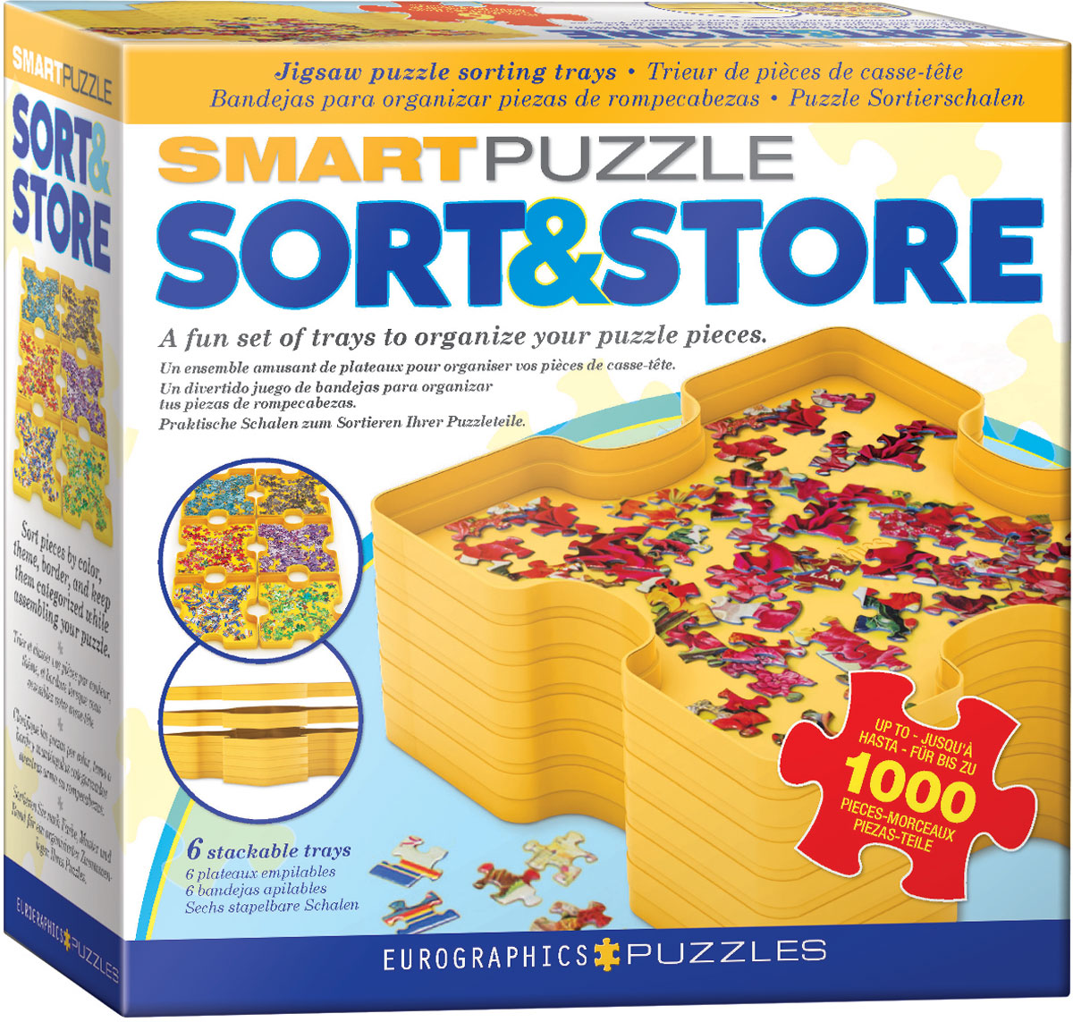 Eurographics - Smart Puzzle Sort&Store 6 pcs.