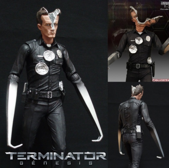 Figure โมเดล คนเหล็ก T-1000 ถูกยิง Pescadero Hospital - Terminator