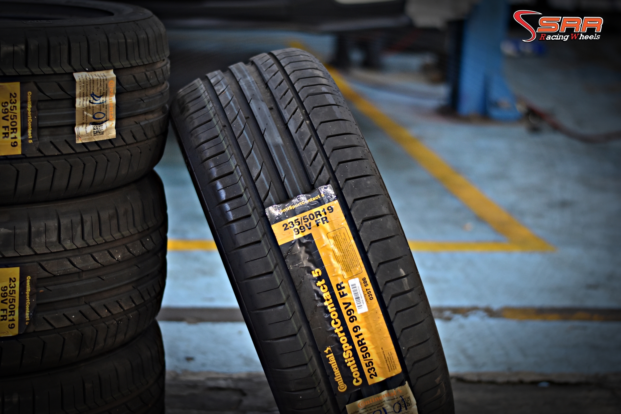 CONTINENTAL ContiSportContact 5 235/50R19 ยางใหม่ลดราคาพิเศษ