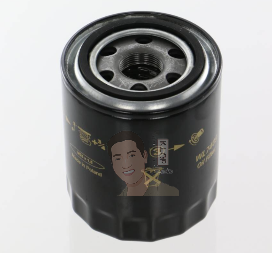 WL7409 กรองน้ำมันเครื่อง WIX รุ่น : Hyundai H1 2.5 ปี08, Porter, Carnival 2.9, K2700