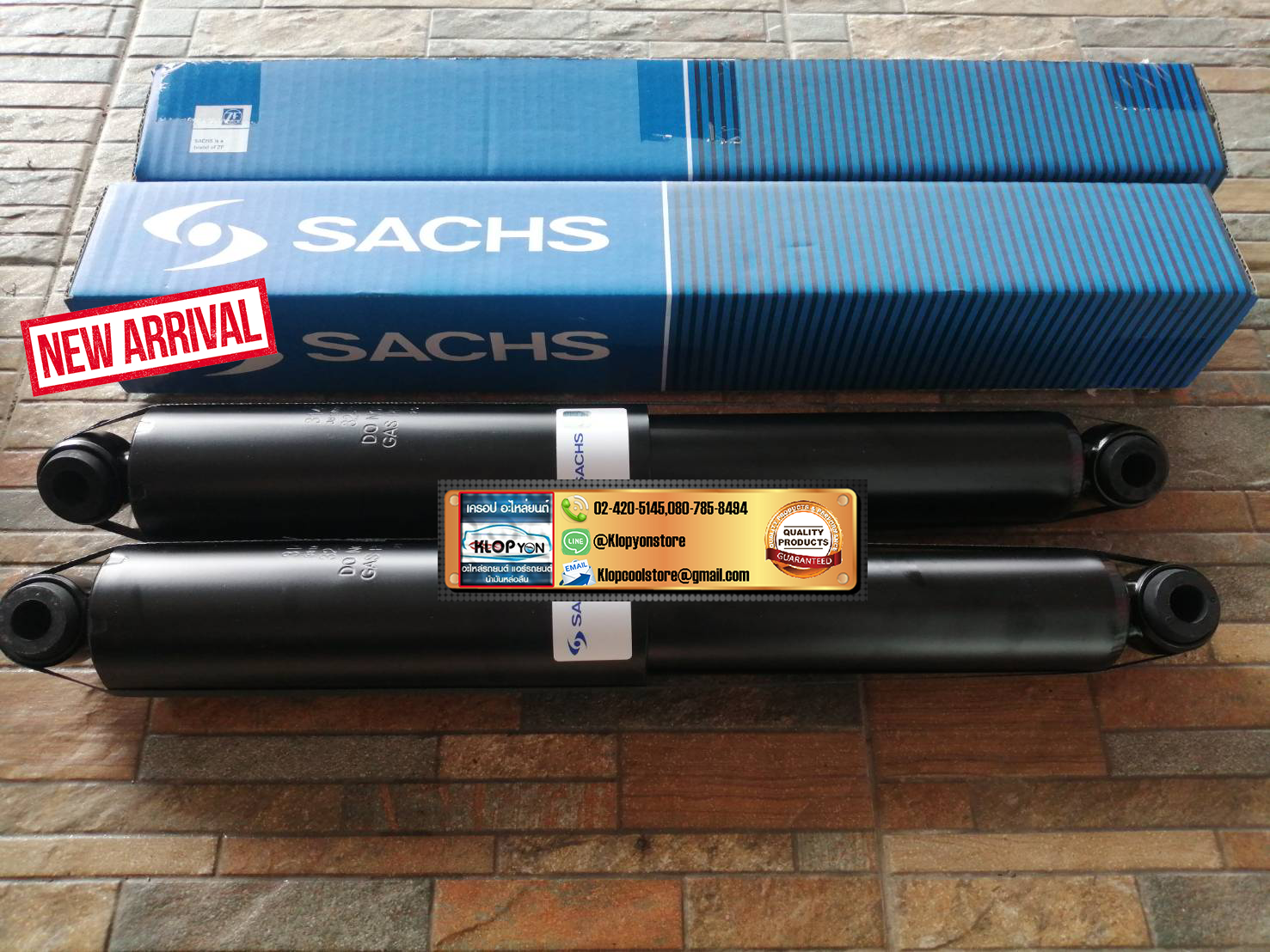 โช๊คอัพหลัง SACHS (ISUZU) D-Max 4x4; 4x2 Hilander,MU-7 2WD (ราคาต่อข้าง***)