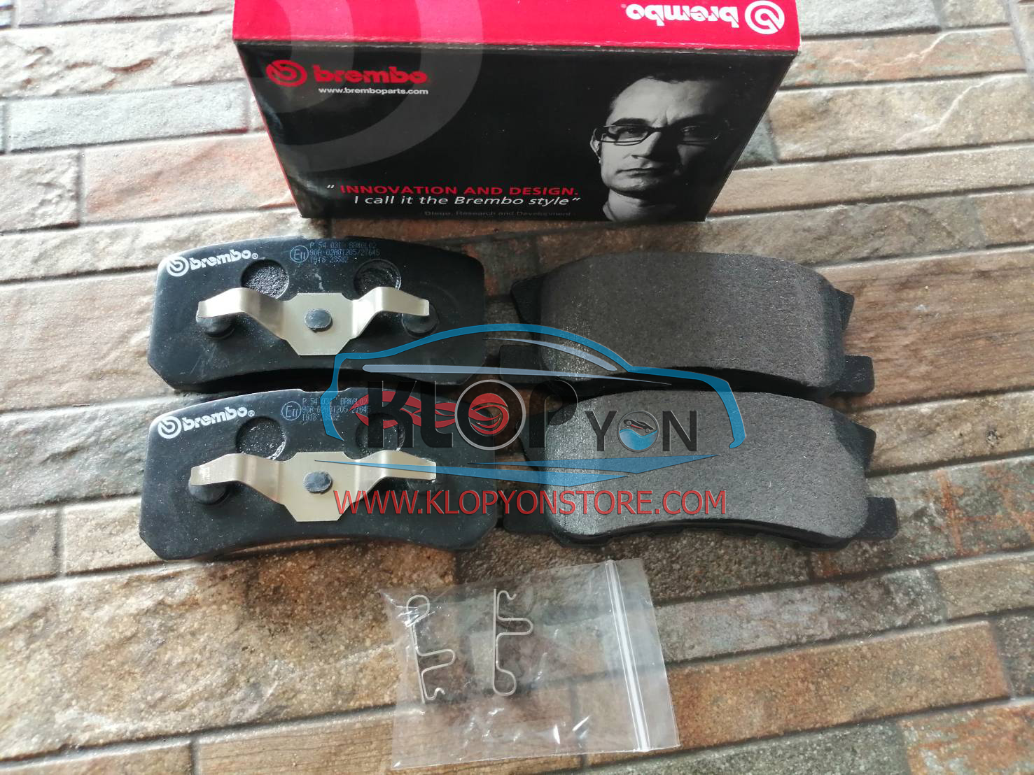 P54031B ผ้าเบรกหลัง BLACK BREMBO Sapce Wagon สเปซแวกอน 2.4 MIVECS