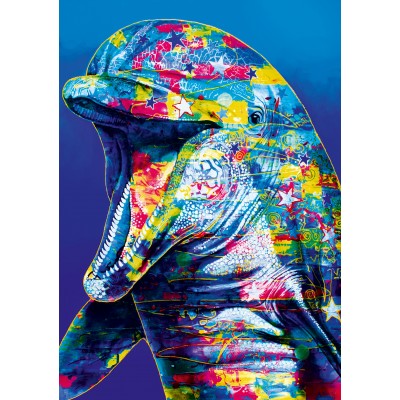 Bluebird Puzzle - Dolphin by Graeme Stevenson 1000 pcs.