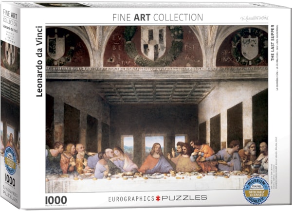 Eurographics - The Last Supper by Leonado da Vinci 1000 pcs.