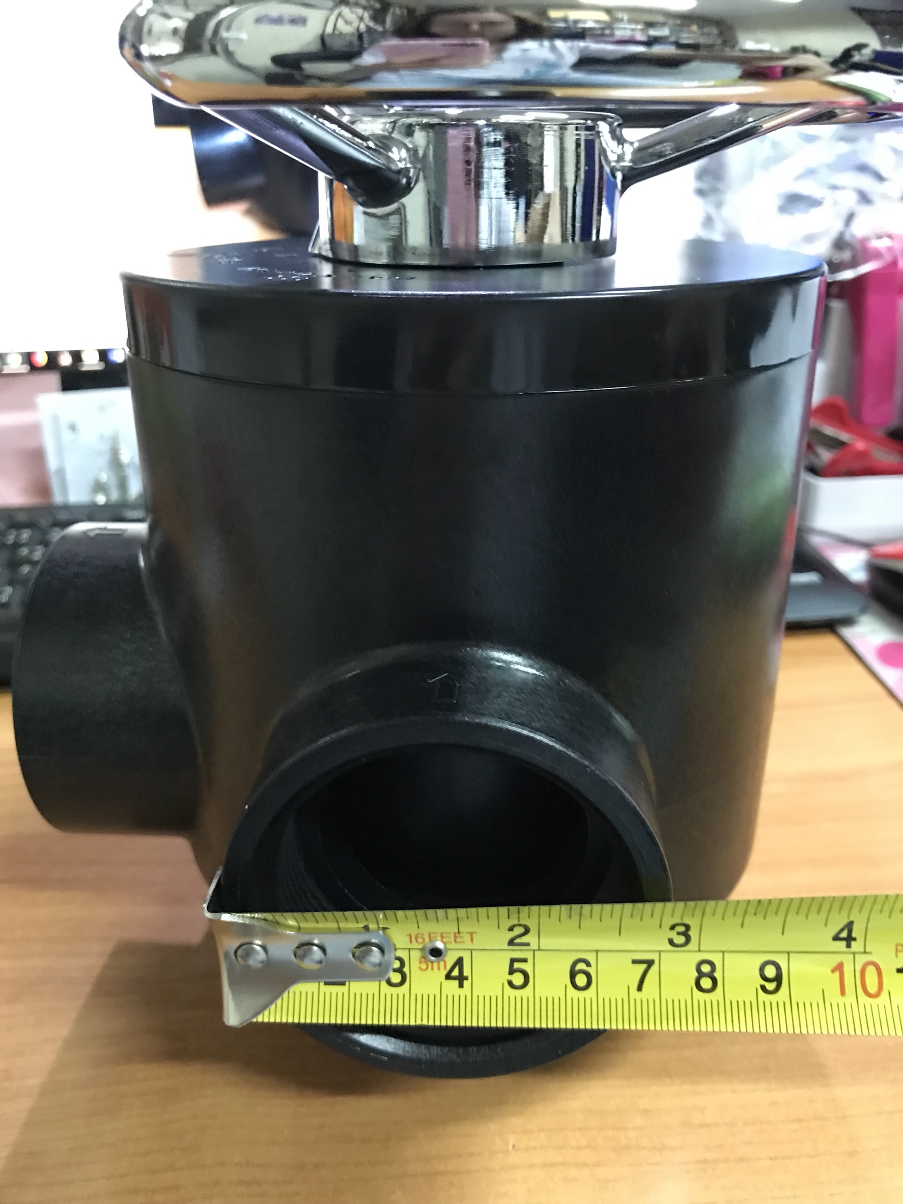 วาล์วควบคุมถังกรองน้ำ Manual Valve Intel/Outlet 2 นิ้ว คอ 4 นิ้ว รุ่น F56D สำหรับสารกรองคาร์บอน