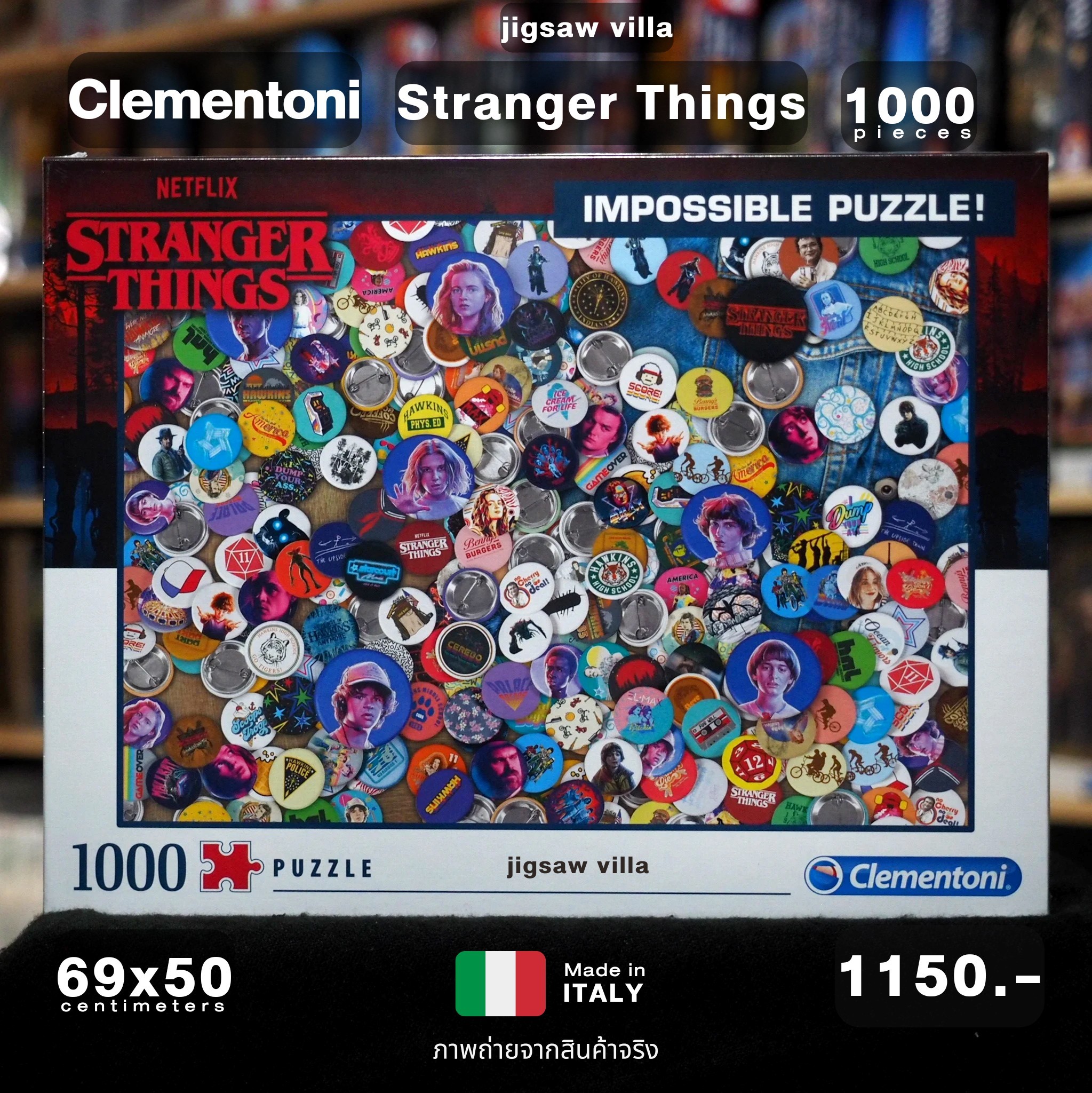 Clementoni - Netflix : Stranger Things Impossible 1000 pcs.