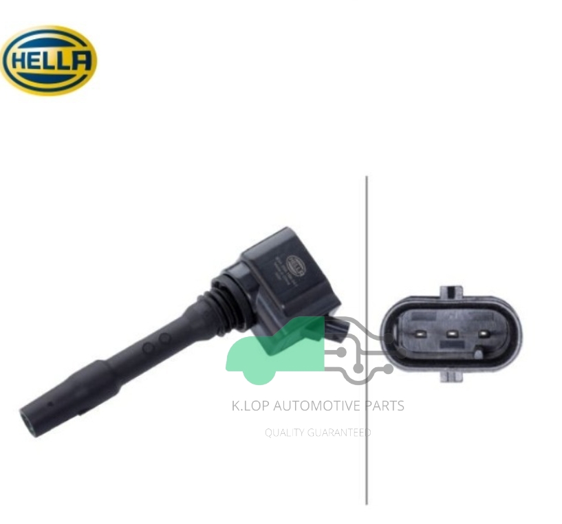 คอยล์จุดระเบิด BMW B38/ B48/ B58 ยี่ห้อ Hella OE NO. 1213 8678 438