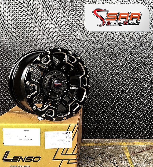 MAX-X08 ขอบ16 ET+0 6x139.7 BKWS