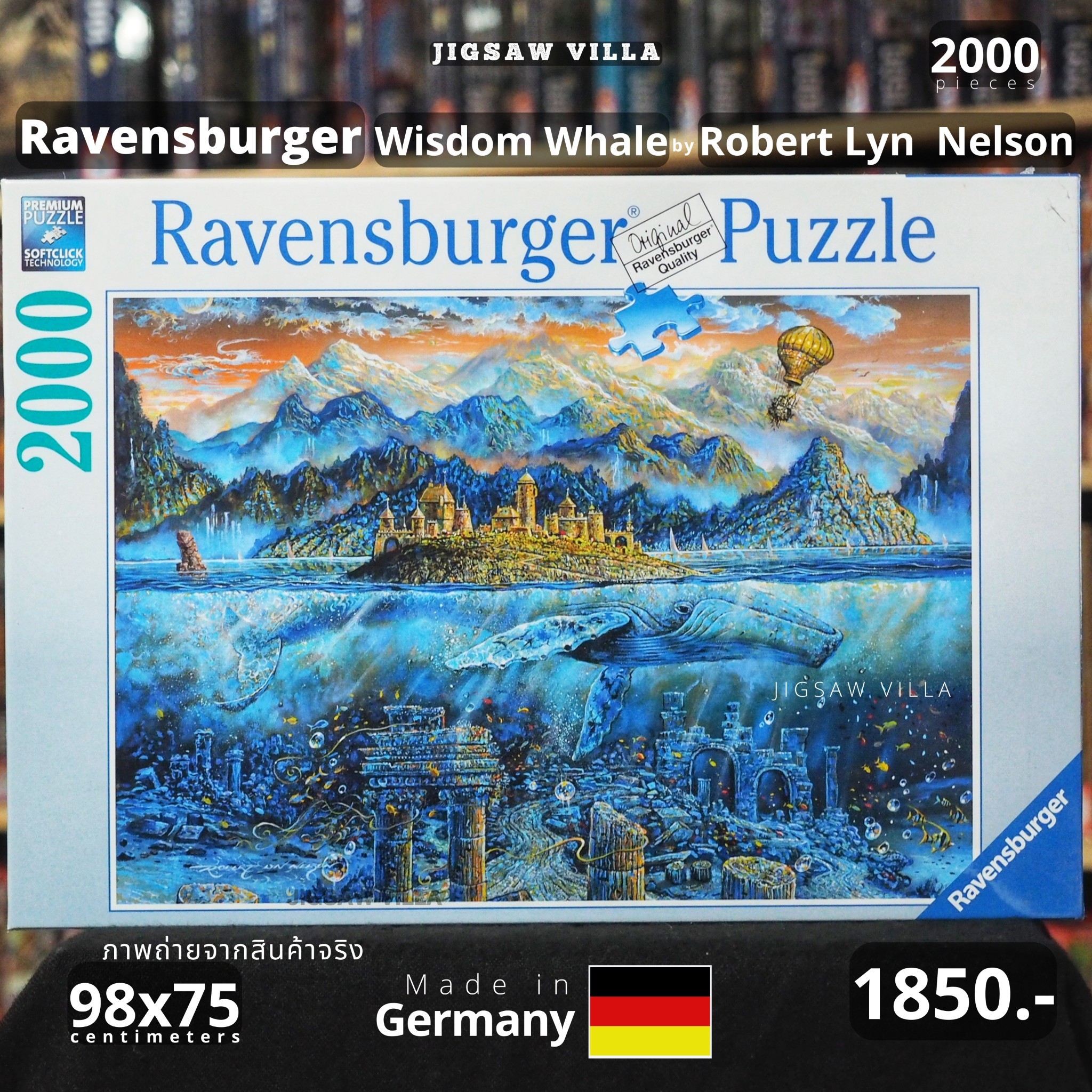 Ravensburger - Whisdom Whale by Robert Lyn Nelson 2000 pcs.