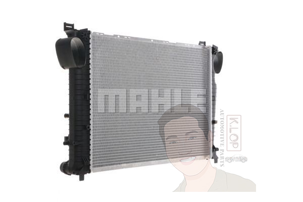 หม้อน้ำ BENZ S(W220) S280, S320 / หูหิ้วรี / รังผึ้งรางกลม : M112 ยี่ห้อ (MAHLE)