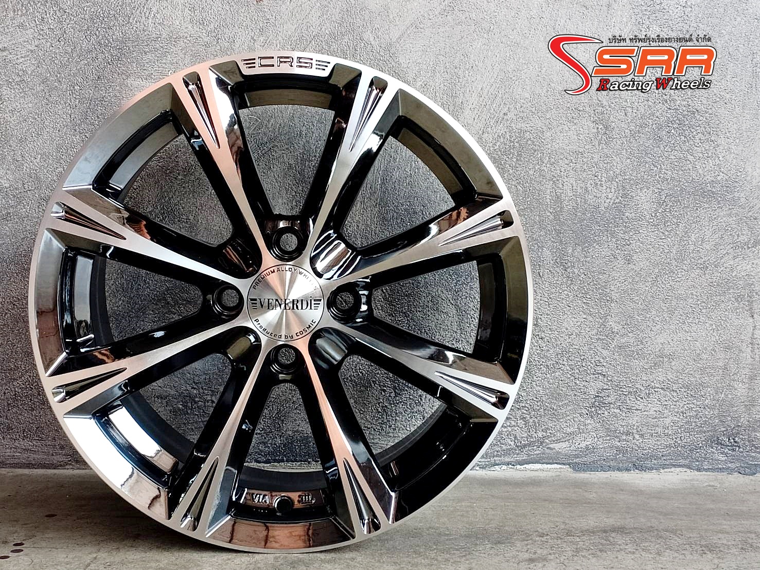 VENERDI MF-8008 ขอบ15 ET+38 4x100 BCFP