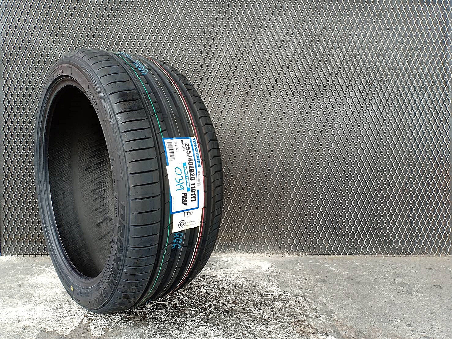 TOYO PROXES SPORT 255/40ZR20 ยางสำหรับใส่รถ Porsche Panamera